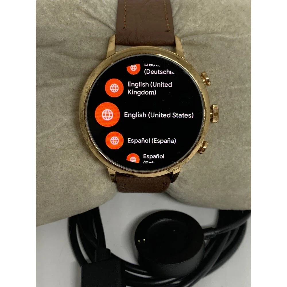 Fossil Gen 4 Authentic Digital Dial Smart Watch Custom Band FTW6018 BA151